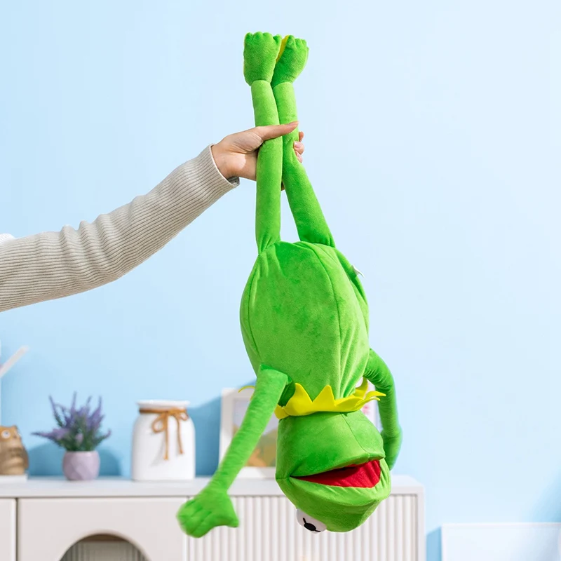 60 cm Cartoon Tier Plüsch Puppe Großer Grüner Frosch Interaktive Plüschtier Bildung Erzählen Geschichte Männer Geschenk