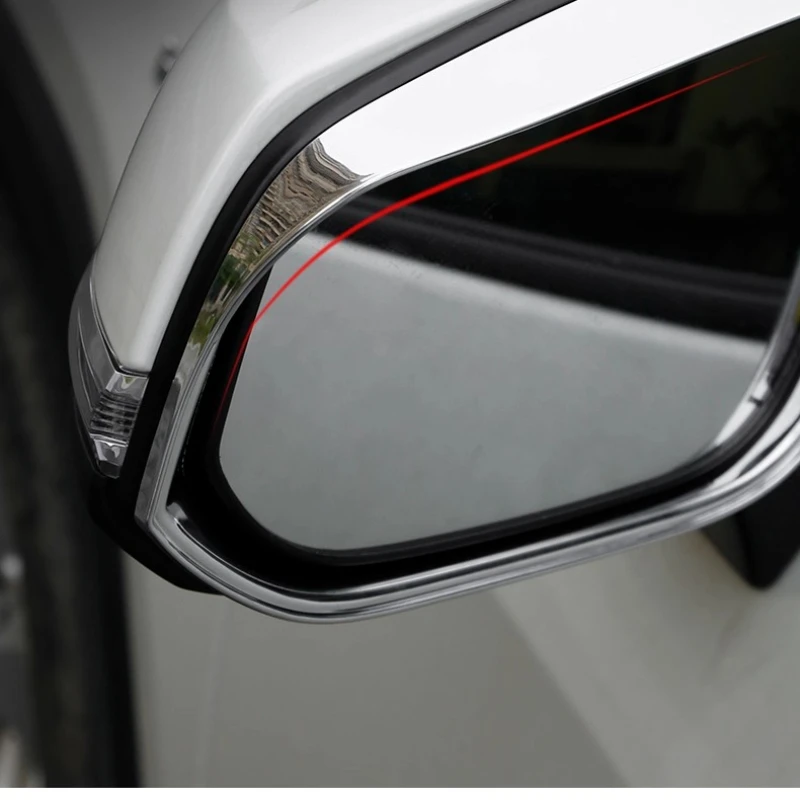 

Хромированные накладки на зеркала — защита от дождя на клипсе ​ ​ Инструменты для Toyota RAV4/Highlander/Crown Kluger/Frontlander/Corolla Cross 2020-2025