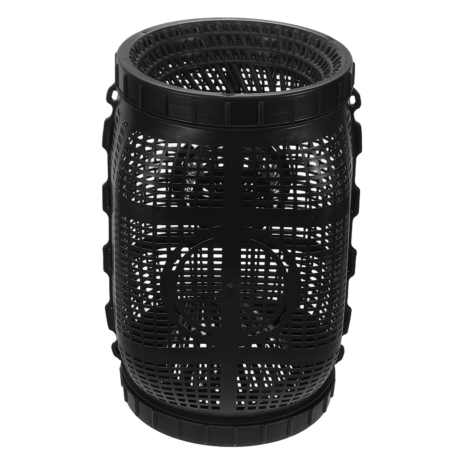 

Spacious Fish Net Cage Large Round Sinking Design Escape Proof for Freshwater Fishing Fish Holding Cage Easy Assemble Clean