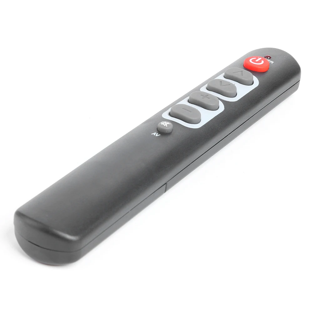 Universal 6 Key Learning Remote Control Big Button Copy Infrared IR Remote Controller for Smart TV Box STB DVD DVB VCR HIFI 