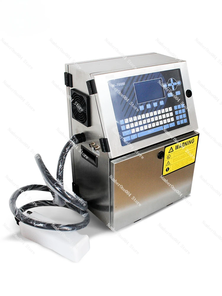 Production Date Dot Matrix Word Coding Machine Imitation Laser Special Depression for Assembly Line 10mm Depth Can Be Sprayed