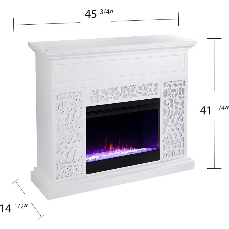 Furniture  Color Changing Electric Fireplace Major Appliances Home