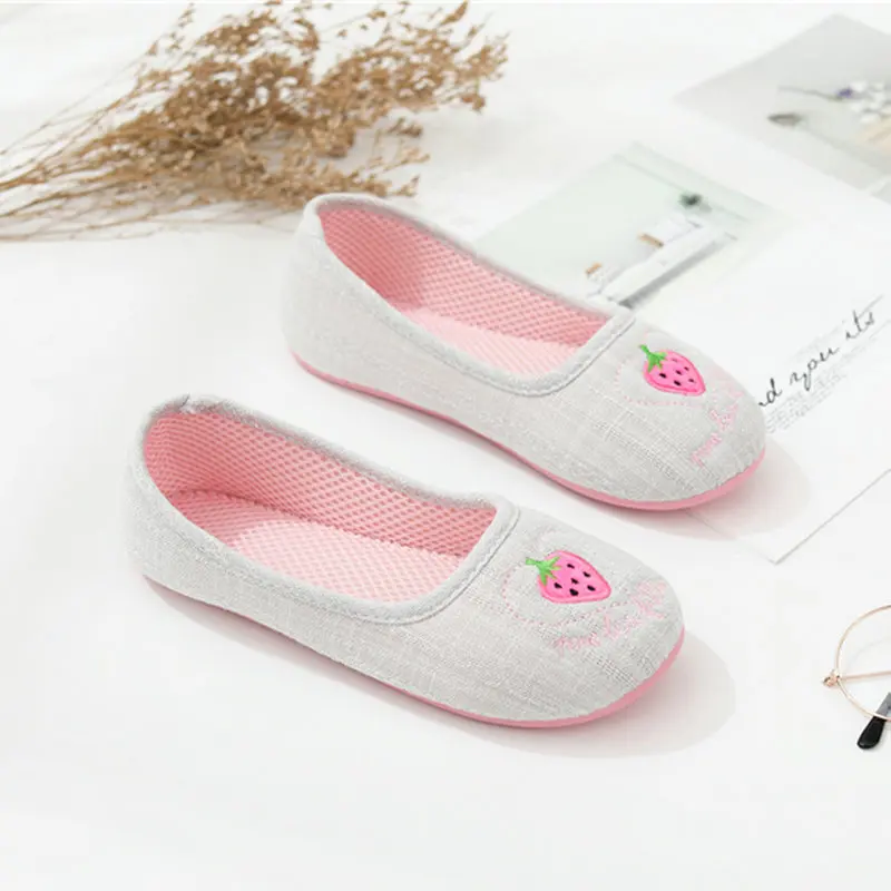 Summer New Thin Bag With Pregnant Women Slippers Indoor Home Non-Slip Soft Bottom Outside Female Shoes