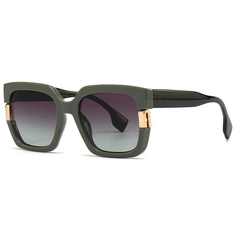 

2025 New Fashionable Large Square Sunglasses INS Luxury Women's Sunscreen Glasses Outdoor Sunscreen Glasses Goggles UV400