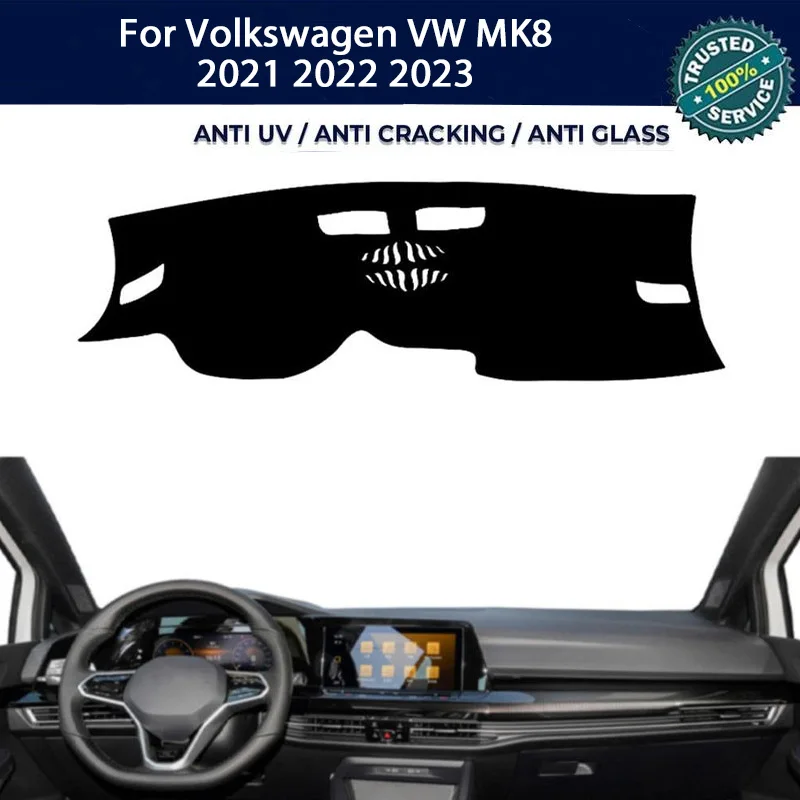 

Custom Anti-UV Dashboard Cover Dash Mat Protector Pad For Volkswagen VW Tiguan 2009-2017 Center Console Accessories Sunshade
