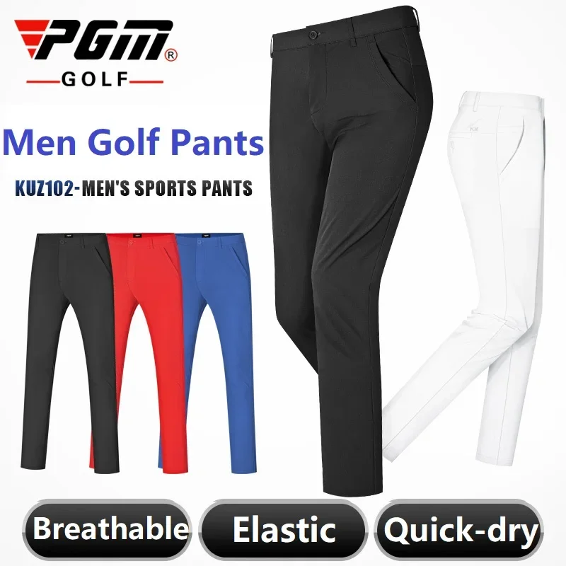 Pgm – pantalon de Golf pour hommes, élastique, décontracté, sport, confortable, séchage rapide, Tennis, Baseball, été, XXS-XXXL 3