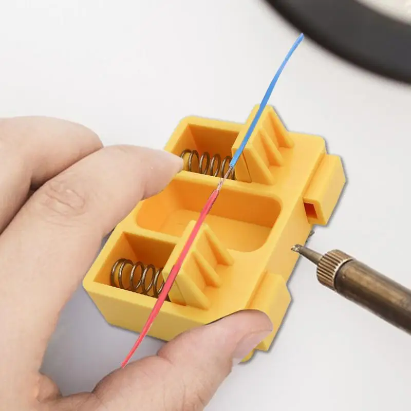 Power Cord Welding Electric Wire Welding Fixture Portable Welding Electrode Holder Bracket Multifunction Welding Table Clamp