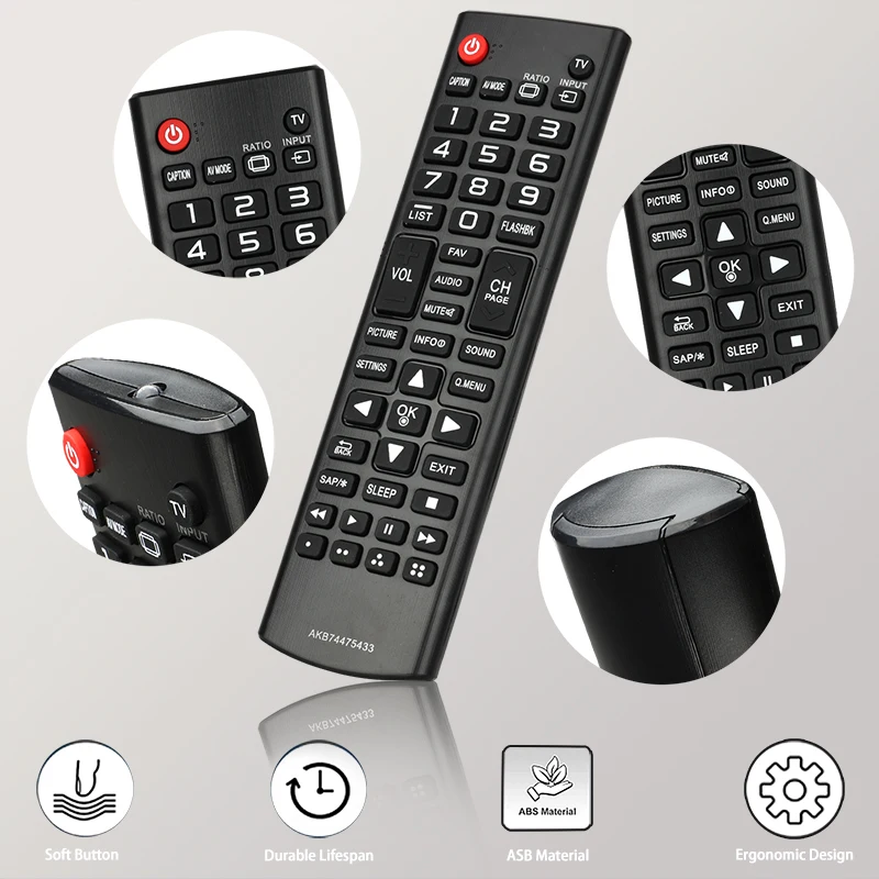 AKB74475433 For LG Smart TV Remote Control  42LD550 46LD550 32LD550 47LD650 42LD550UB 32LD550UB 52LD550UB 55LD650UA 52LD550