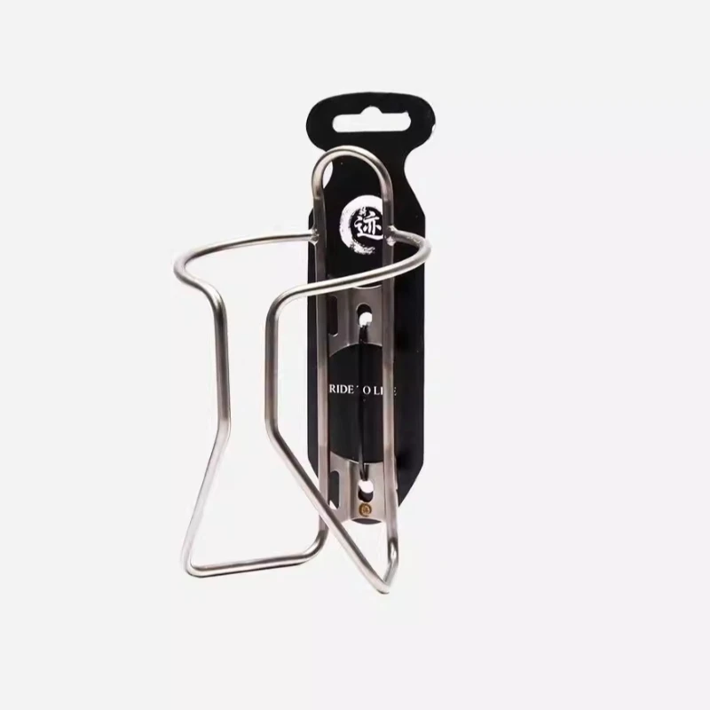 

Stainless Steel Bike Water Bottle Holder Lightweight Durable Anti-rust Treatment Bicycle Bottle Holder Bicycle Accessories
