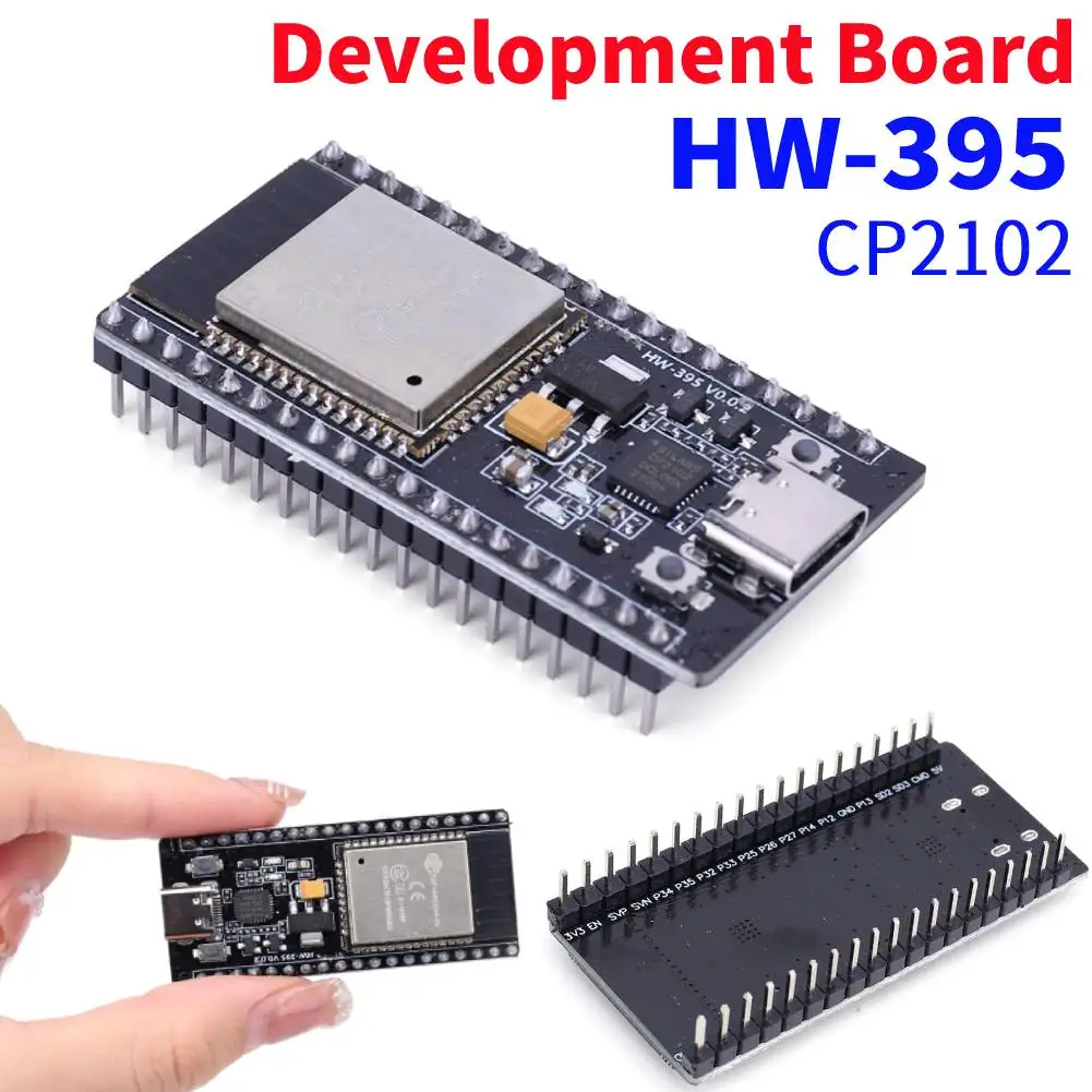 ESP32-WROOM-32 CP2102 Development Board WiFi Bluetooth-compatible Wireless Module 2412-2484MHz for Smart Home Mobile IoT