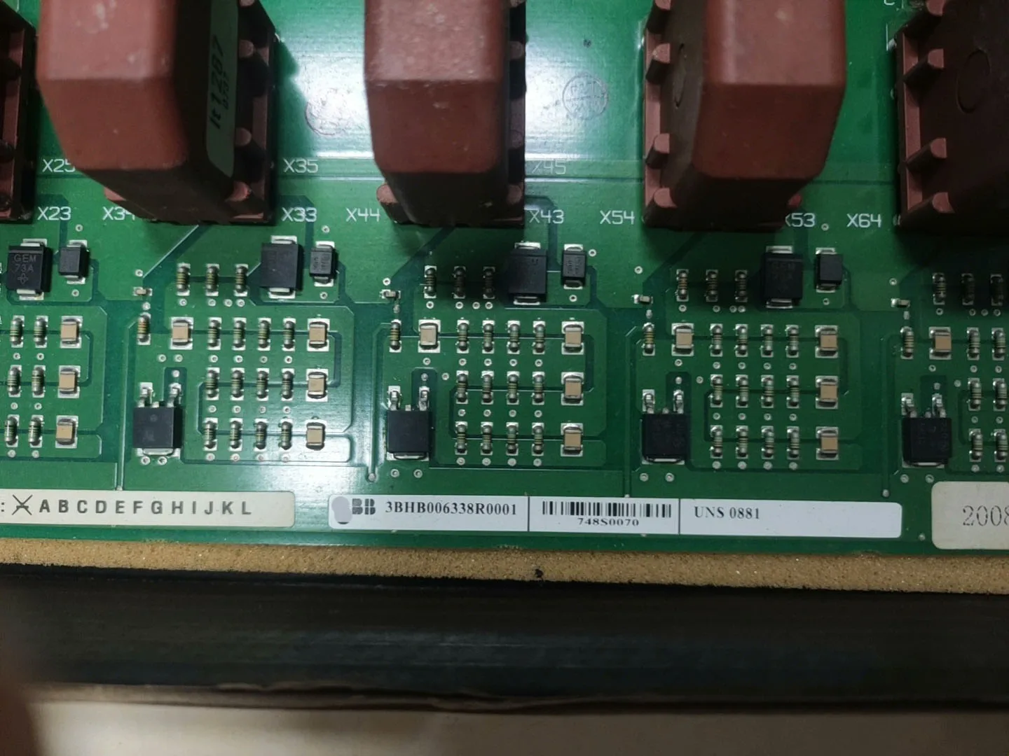 3BHB006338R0001 Control Board for ABB 3BHB006338R0001