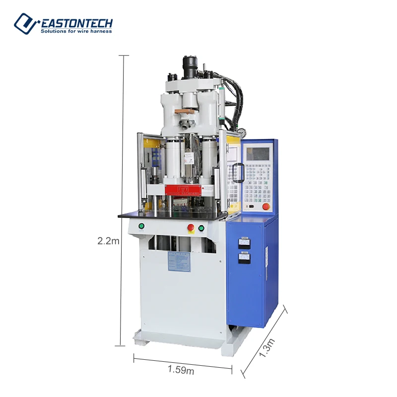 EW-9010 USB Cable Overmolding Machine 20-30mm Screw Diameter High Precision PVC Cable Manufacturing Equipment