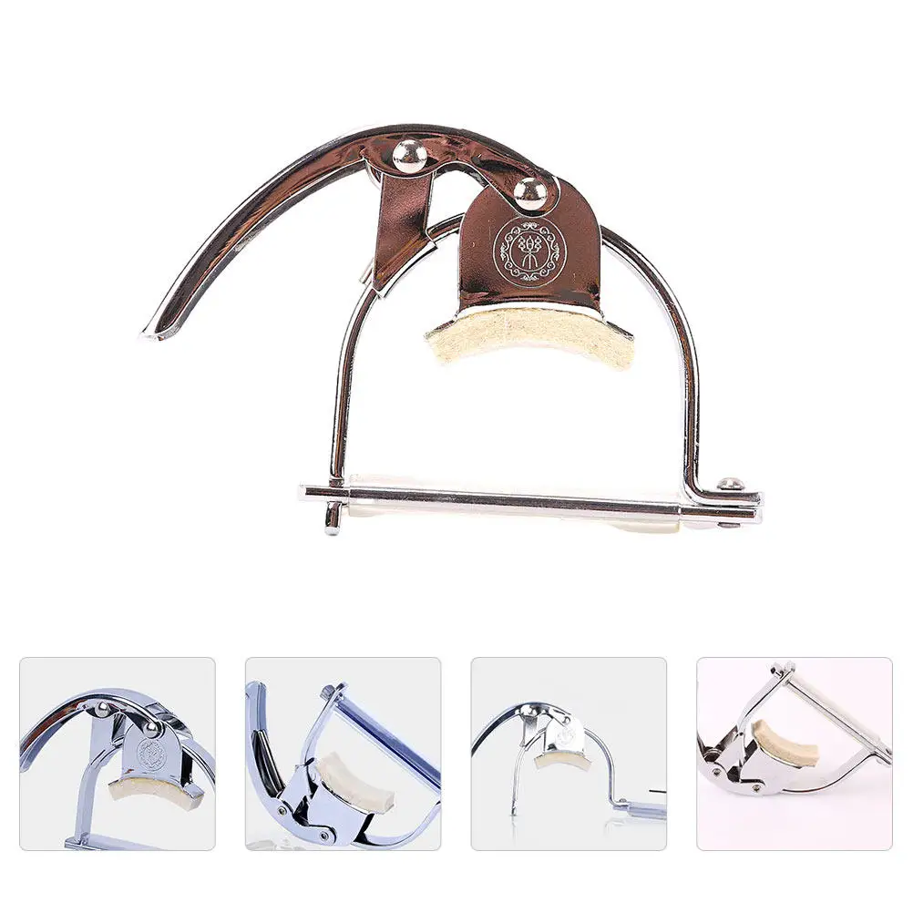 

1Pcs Premium Metal Stainless Steel Ruan Sandhi Clip with Silicone Protection Filament Design Ergonomic Lever Principle for Big