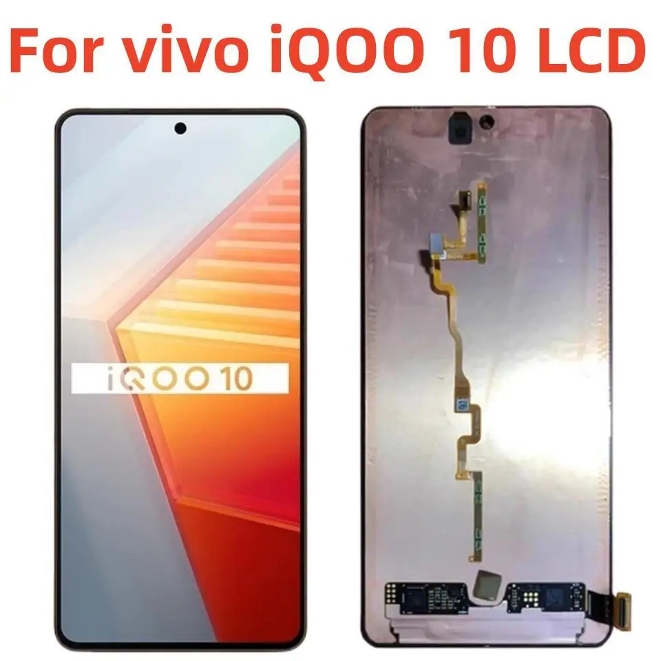 

Original AMOLED 6.78" For vivo iQOO 10 LCD Display Touch Screen Assembly Replacement Part For VIVO IQOO10 LCD V2217A Screen