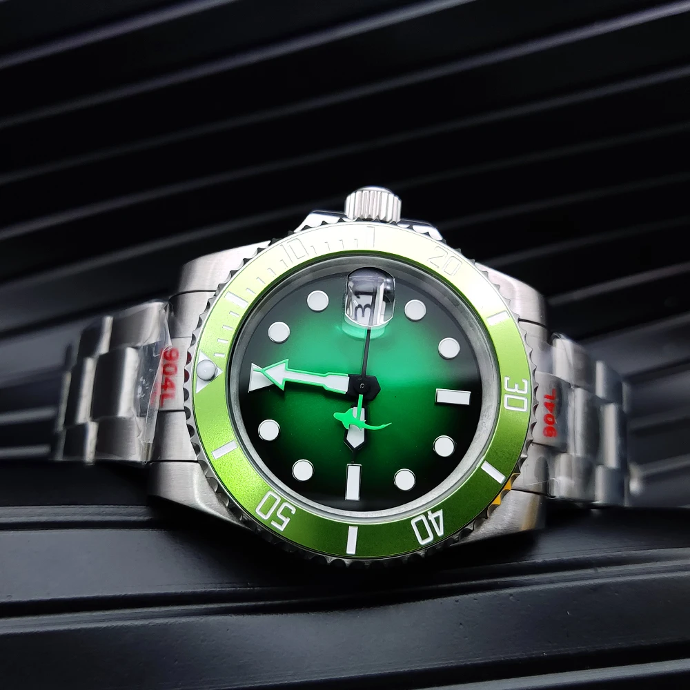 

Мужские часы с градиентным циферблатом, 40 мм