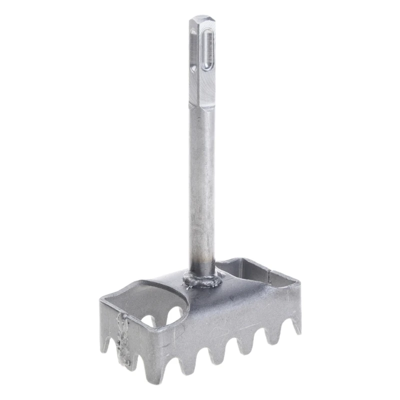 E15A Square Hole Drill Cutter Bit Durable Alloy Steel For Precise Cut In Various Wall Types Enhancing Speed