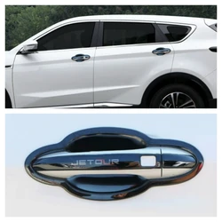 For Chery Jetour X70 PLUS 2021 2022 2023 Exterior Accessories Car Door Handle Catch Protection Cap Cover Trim Stainless Steel