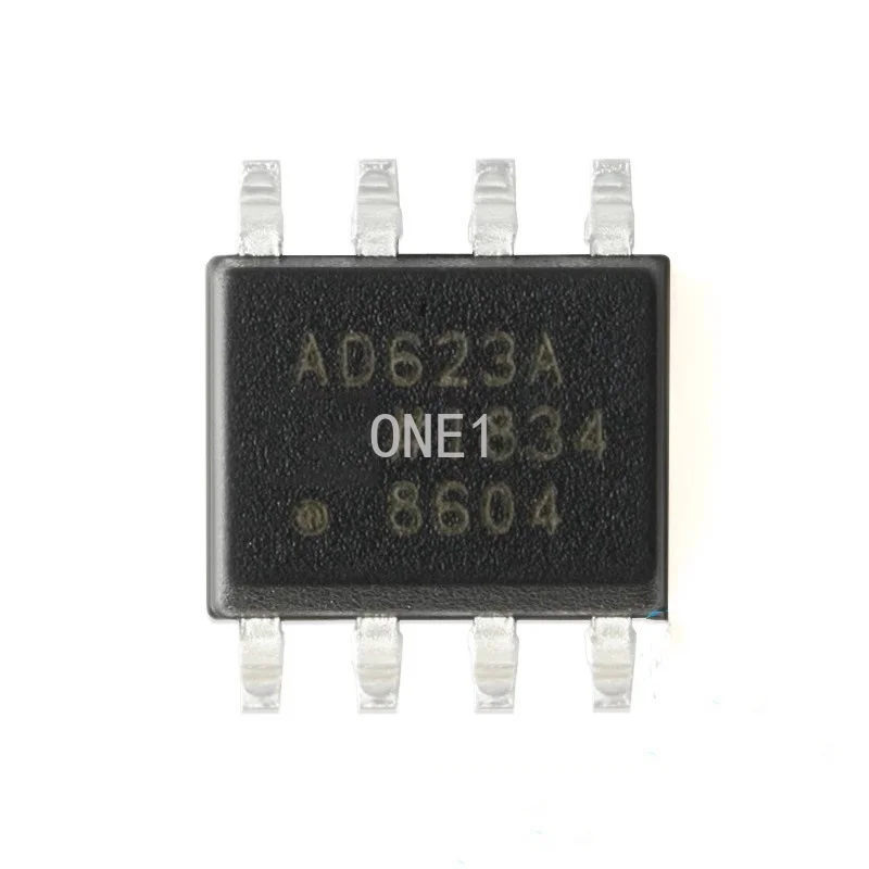 1PCS/lot New original AD623ARZ-R7 SOIC-8 single supply rail-to-rail low cost instrumentation amplifier chip