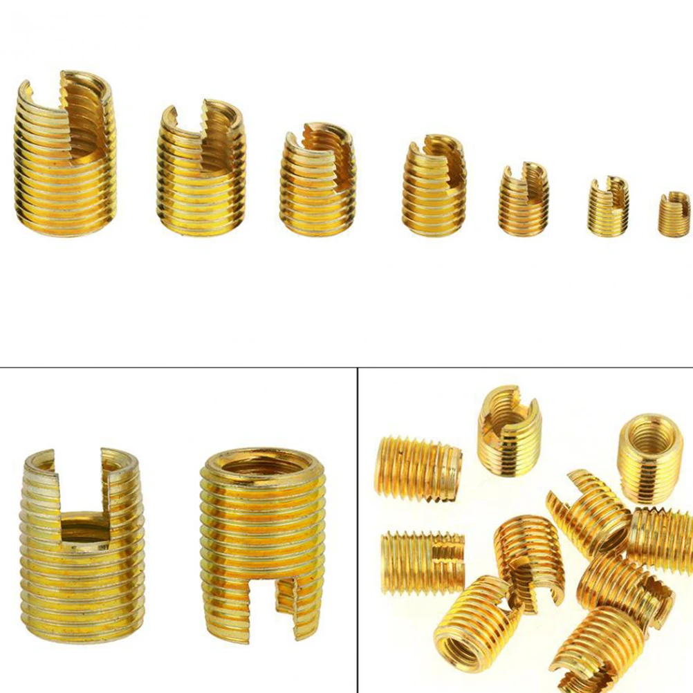 

50pcs Repair Carbon Steel Fastening Tool For Automotive Construction Screw Thread Parts Vibration Resistance Tensile Strength