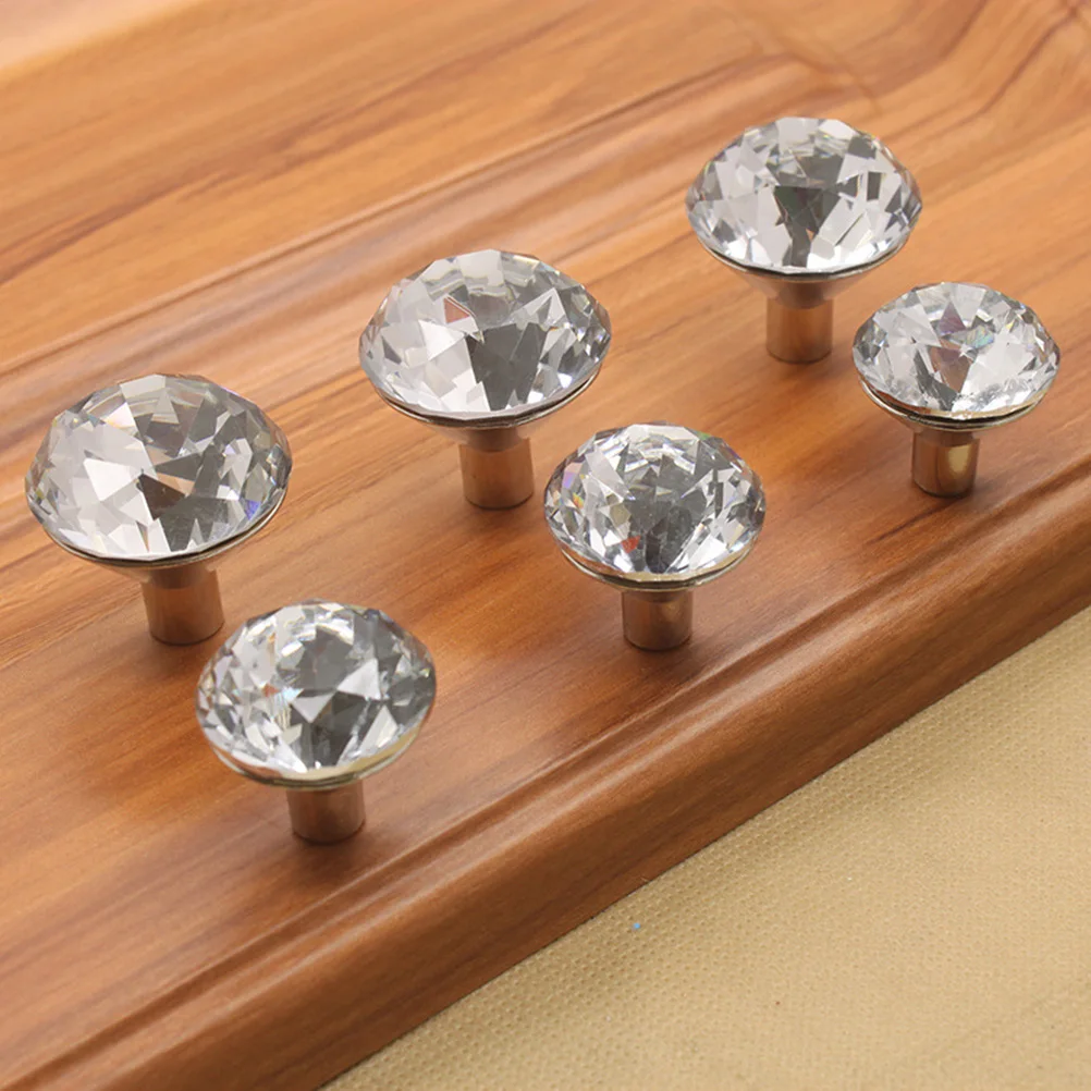 

2Pcs Eco Friendly Zinc Alloy Cabinet Pulls Classical Design Easy Install Drawer Wardrobe Hardware 118mm Crystal Alloy Knobs