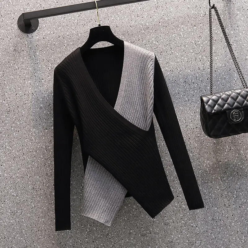 Ensemble deux pièces en mousseline de soie cousue pour femme, chemisier femme, manteau et pantalon, noir et blanc, élégant et à la mode, été 2022, nouveau