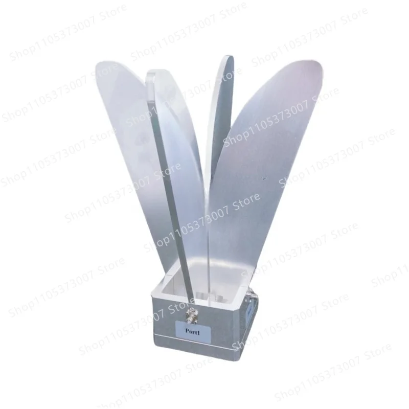 0.7GHz-6GHz Boundary Open Dual Polarized Four Ridge Horn Antenna