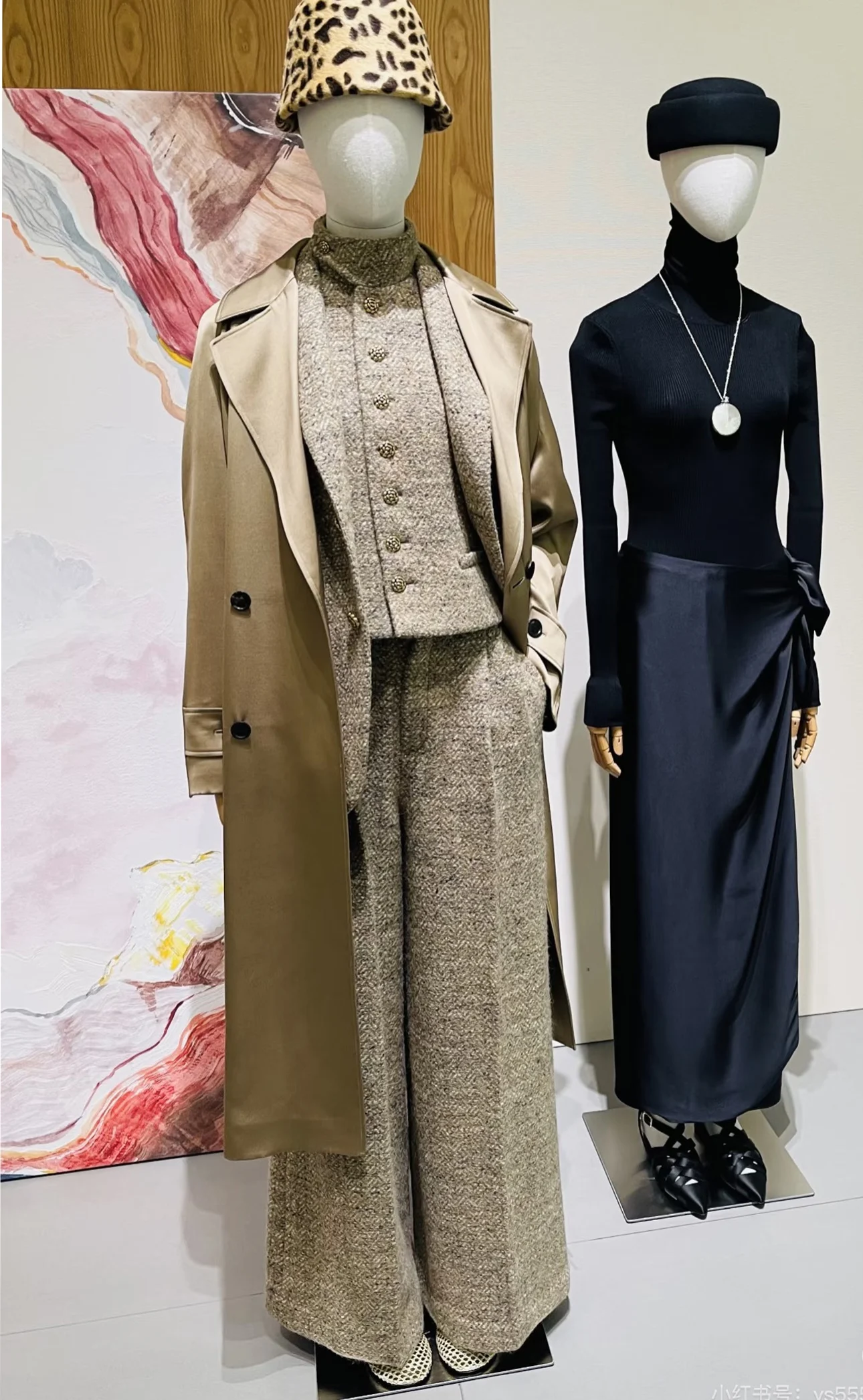 Nowy styl jesień-zima: wysokiej jakości modna kamizelka + marynarka + szerokie spodnie z rozszerzanymi nogawkami