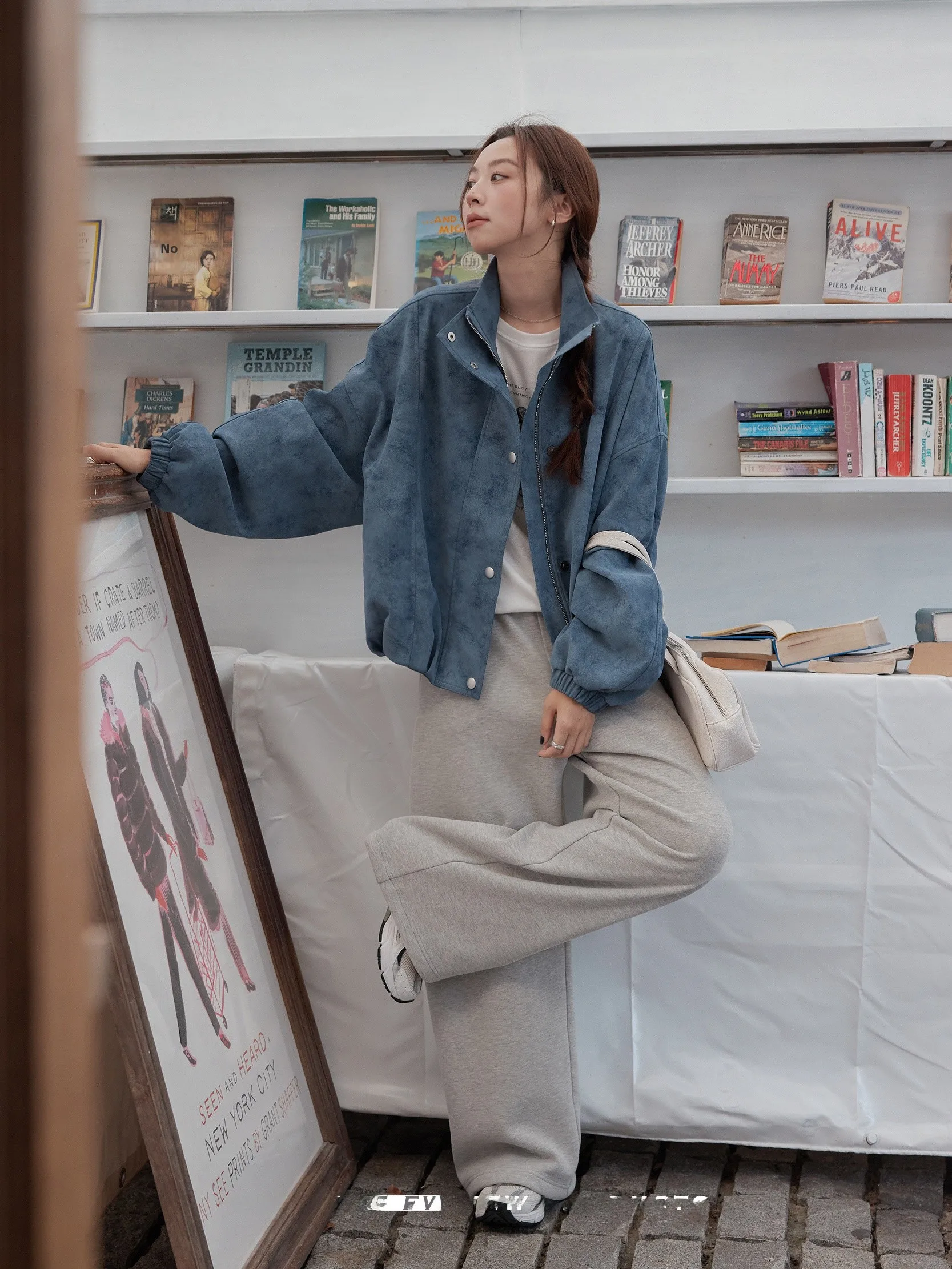 Chaqueta de Cuero Sintético Mate VNOOK para Mujer, Nueva Colección Otoño Invierno 2025, Estilo Retro, Casual, Suave, con Cierre de Cremallera