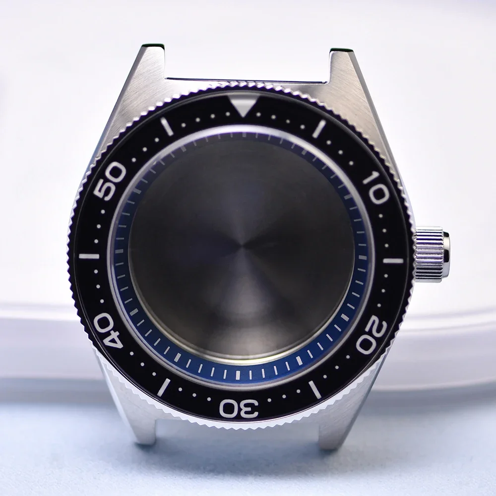 أجزاء ساعة HEIMDALLR 42 مللي متر من الفولاذ المقاوم للصدأ MM200 حافظة ساعة ياقوت زجاجي مضيء مناسب لحركة NH35/36 20Bar