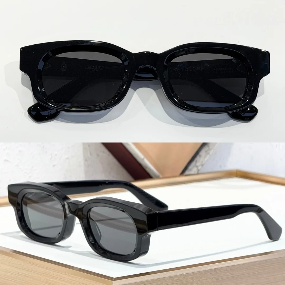 

Солнцезащитные очки JMM WHISKEYCLONE, овальные, унисекс, с толстой оправой из ацетата, японское ручное изготовление, дизайнерские, с поляризацией UV400, ретро-стиль