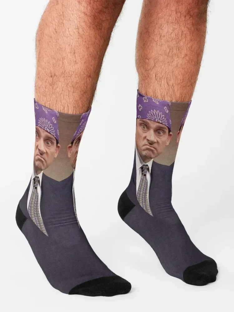 Prison Mike Socks Stockings man retro Lots winter Socks For Women Men's