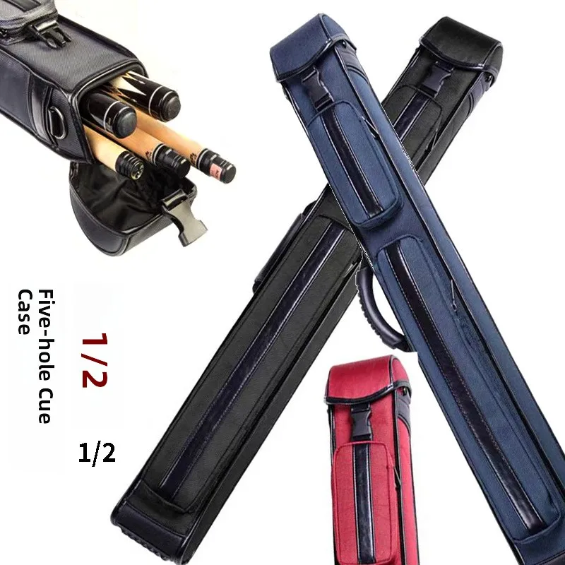 Tragbare Billard Queue Sti Tasche f Größe Neun Ball Queue Fall Weiche Tasche Fünf Löcher Queue Rohr Handgepäck Tasche Sport Fitn