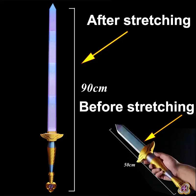 Réplique d'épande d'épée Rumi pour Cosplay, accessoire fantastique, Costume d'halloween, film à collectionner, couteau Long, épée Mira Anime