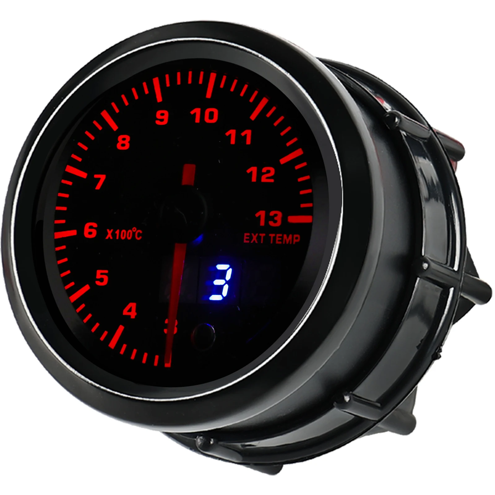 

Exhaust Gas Temperature Gauge Meter 7 Color EGT Pyrometer Kit 300-1300 Celsius 52mm 2-1/16" for Boat Marine Car Auto Truck