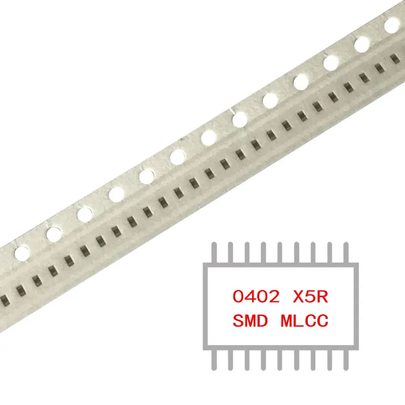 Meine gruppe 0,068 pcs smd mlcc cap cer uf 16v x5r keramik kondensatoren auf lager