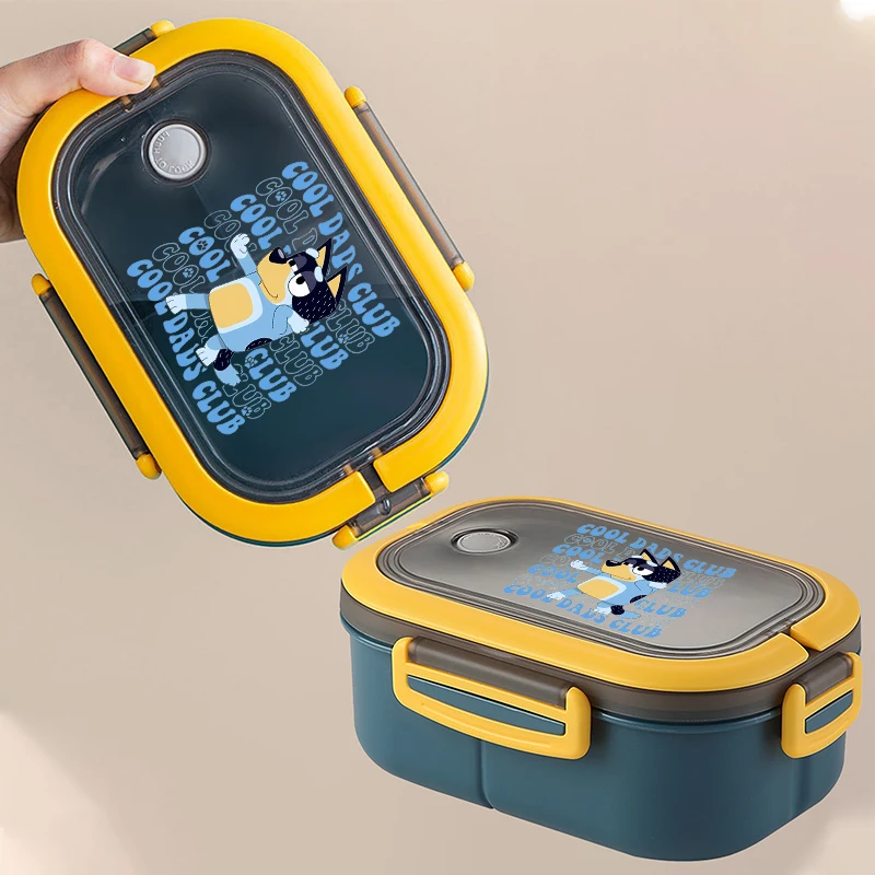 

Blueyes Lunch Box Easy Clean Heatable Breathable Lunch Box Leak Proof Durable Cartoon Pattern Bento Box Friend's Birthday Gift