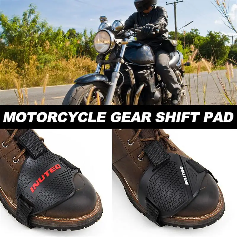 Rubber Motorcycle Shoe Protector Gear Shift Pad Cover Antiskid Universal Lightweight Boot Shifter Guard Motorbike Accessories