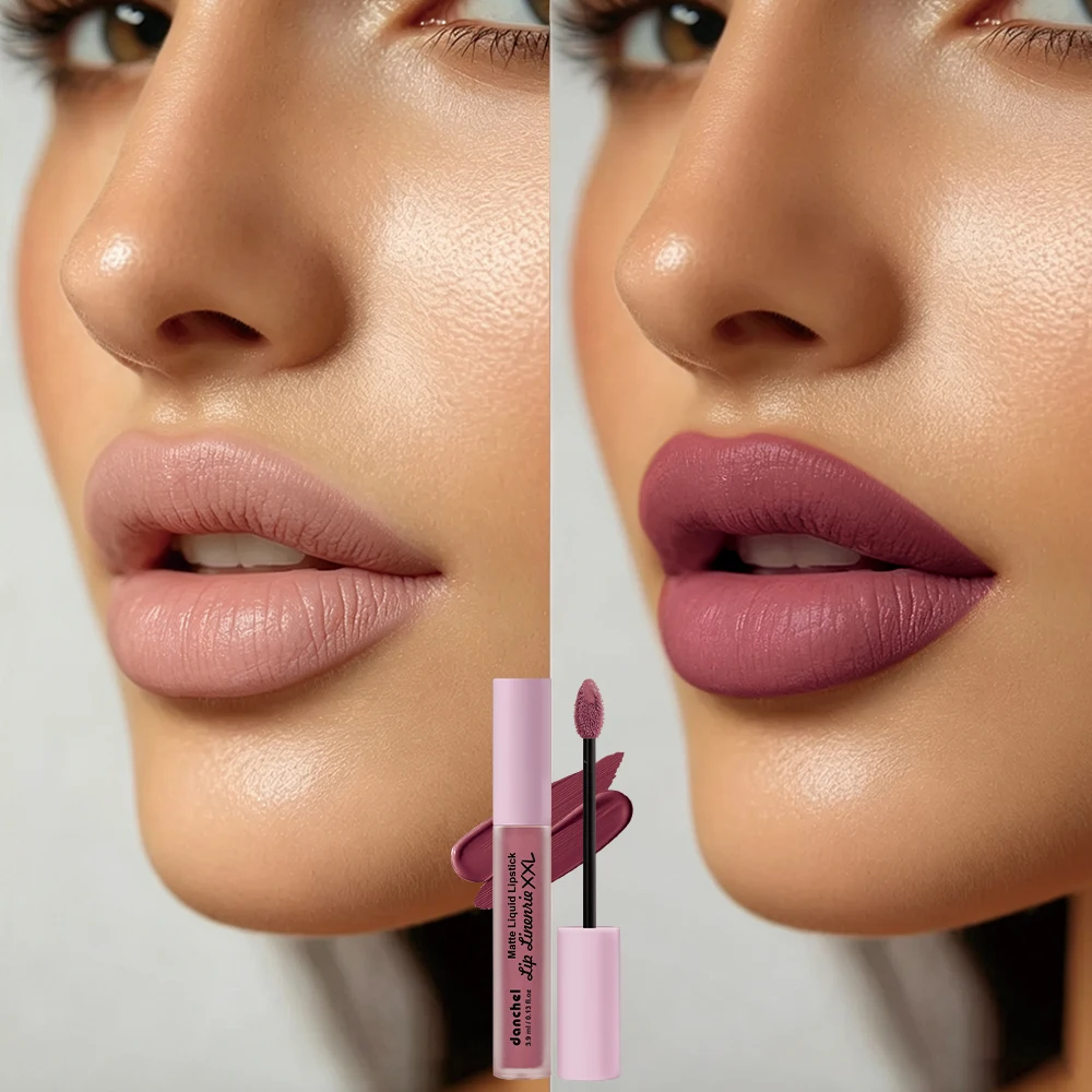 Matte Velvet Liquid Lipstick Long Lasting No Transfer Non Stick Cup Smudge Proof  Anti Crack Waterproof Lip Gloss Makeup - view 5