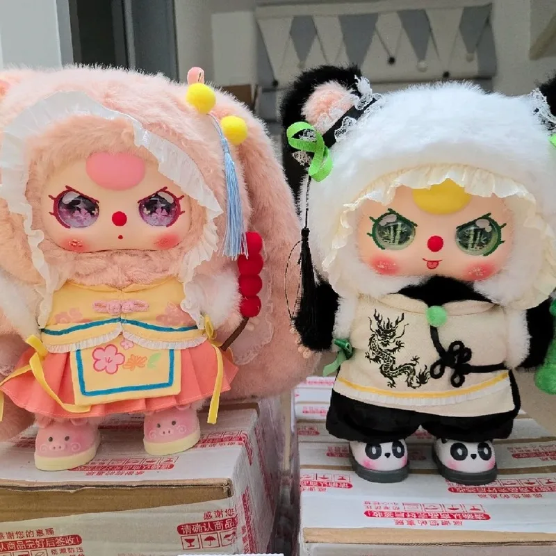 حقيقية الطفل ثلاثة 400% بكين طبعة محدودة صندوق أعمى Kawaii أفخم دمية سطح المكتب غرفة ديكور حلية العصرية لعبة مفاجأة هدية