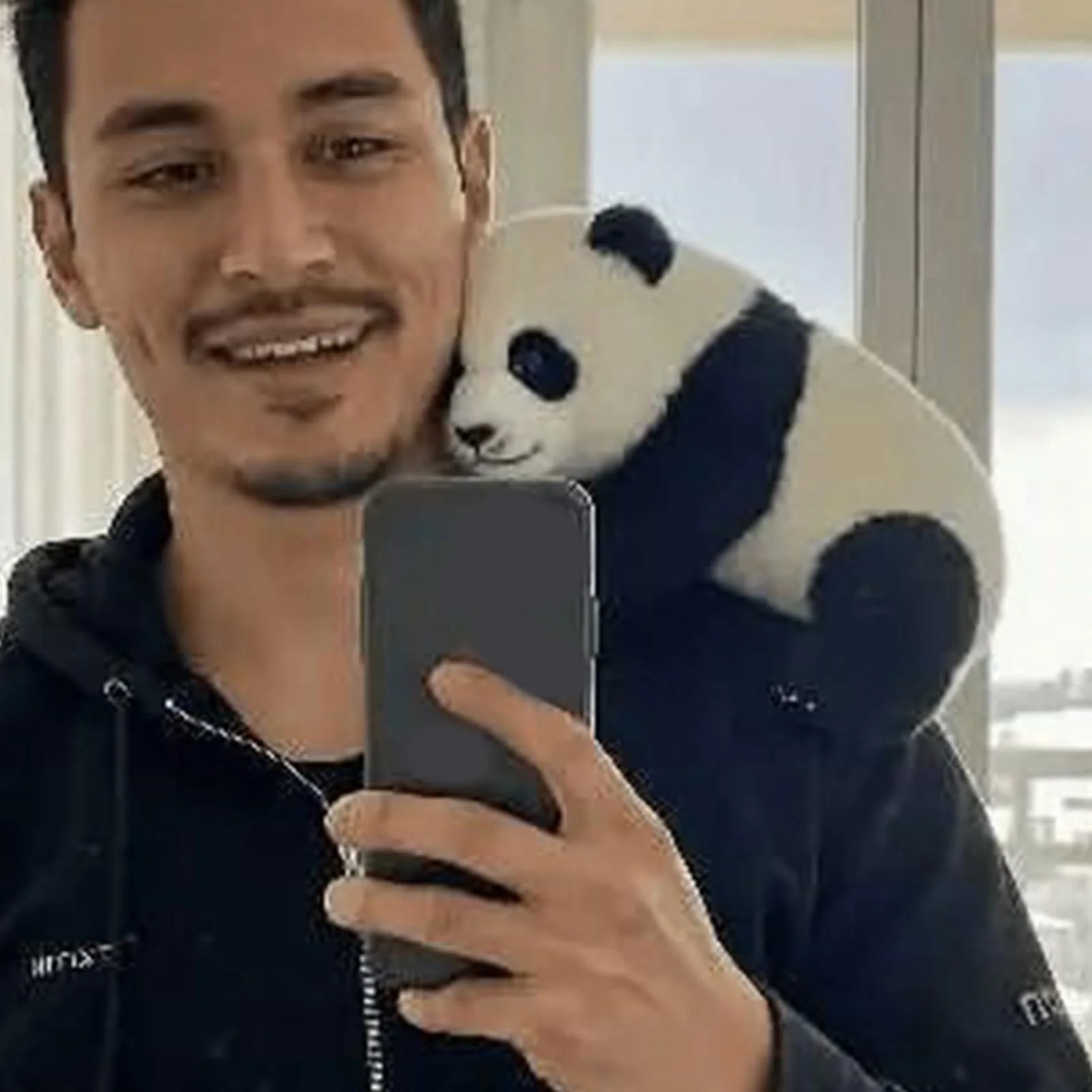 Innerspring h o pandy emocional sob demanda panda realista h para suporte emocional pandy ai h brindle dog 2025 moda nova
