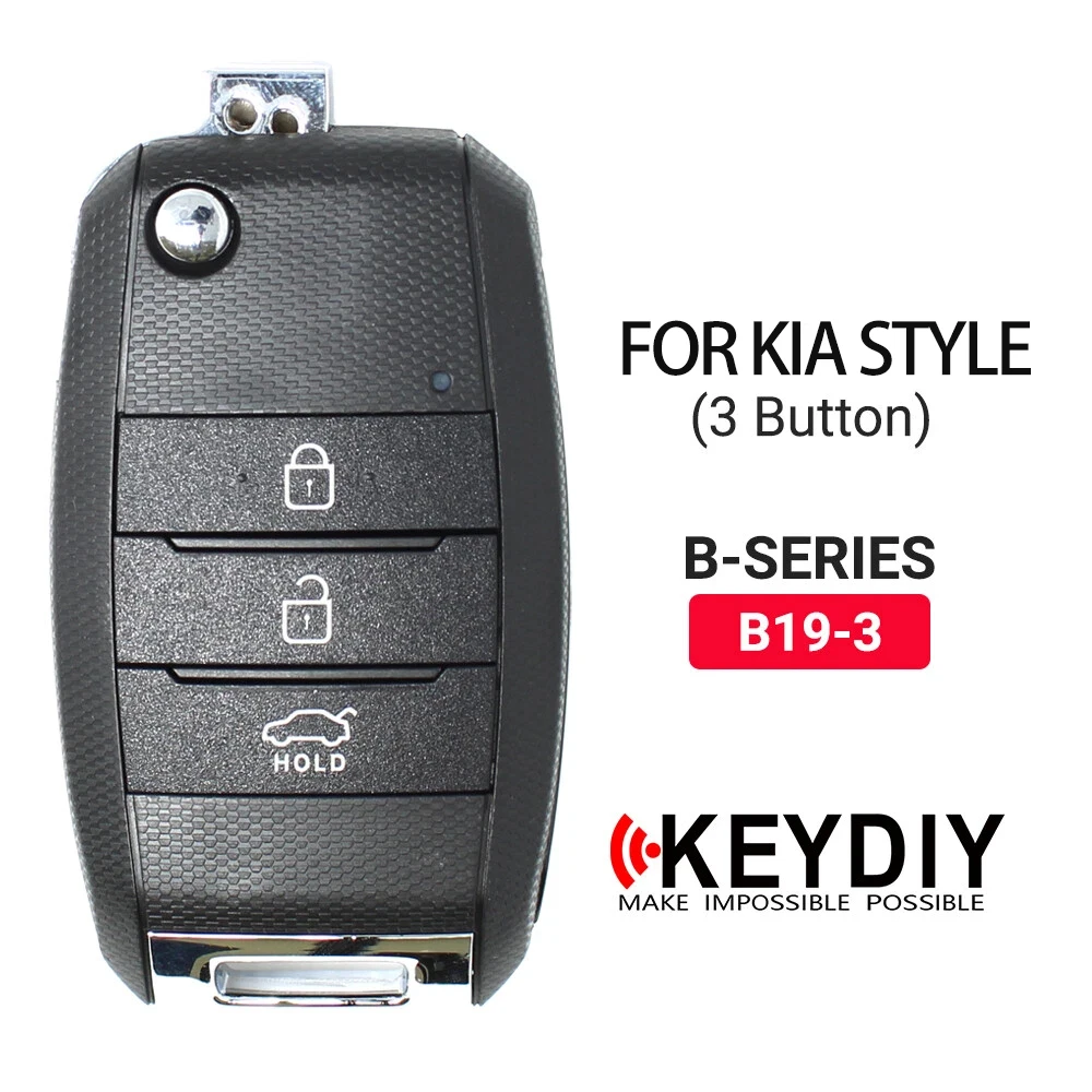Car Remote Key KEYDIY KD B Series Control B19-3 For KD-MAX KD900 KD-X2 KD AMX Programmer For Hyundai KIA Durable Easy Install