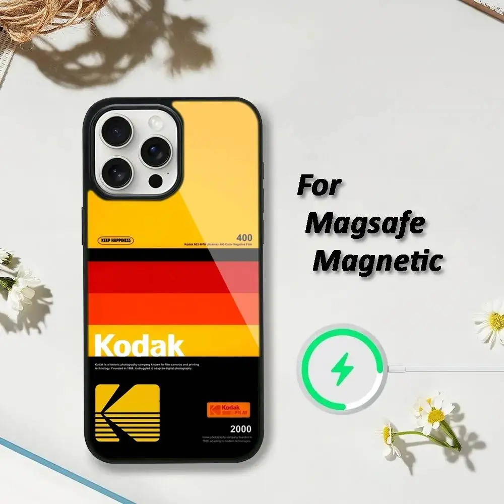 حافظة هاتف بشريط فيديو VHS ريترو لهواتف iPhone 16,15,14,13,12,11,Plus,Pro,Max,Mini Magsafe شحن لاسلكي مغناطيسي
