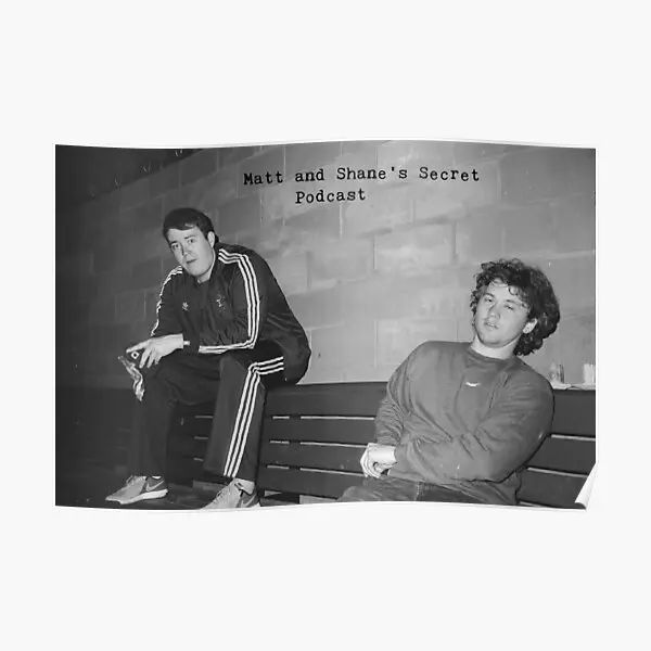 Matt And Shane Is Secret Podcast  Poster Decoration Painting Decor Print Home Modern Mural Picture Vintage Funny Wall No Frame