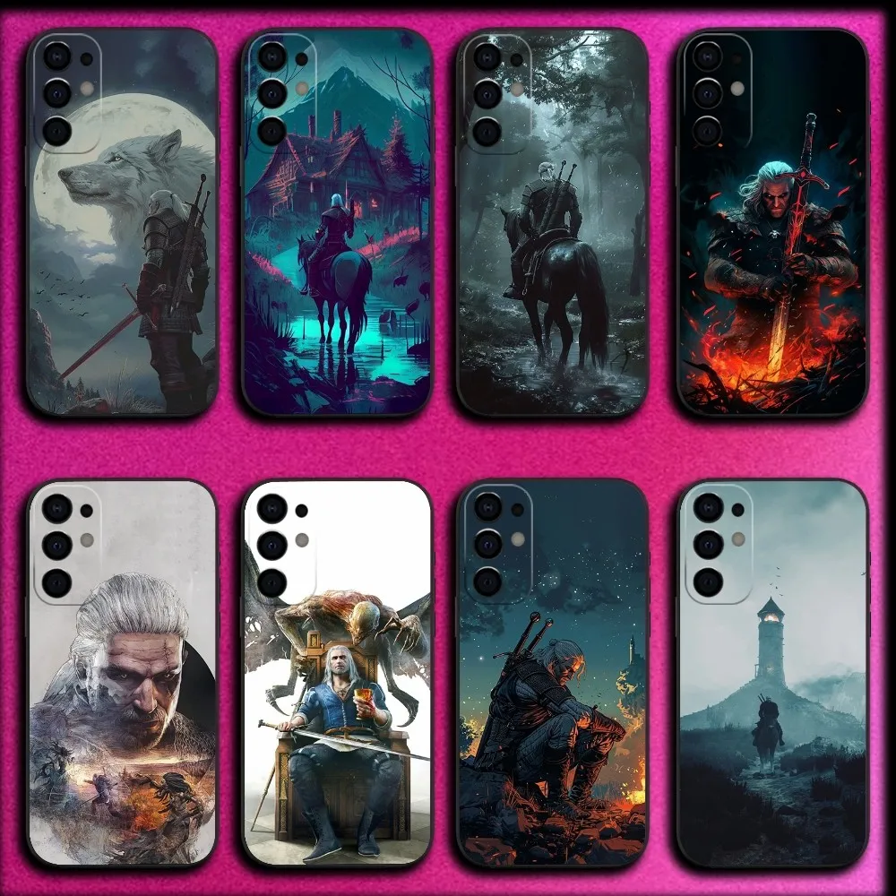 

Game T-The Witcher 3 Phone Case For Samsung S25,S24,S21,S22,S23,S30,Ultra,S20,Plus,Fe,Lite,Note,10,9,5G Black Cover