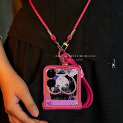 Bracelet Strap Phone Case For Xiaomi MIX Flip MIXFlip Protective Cover
