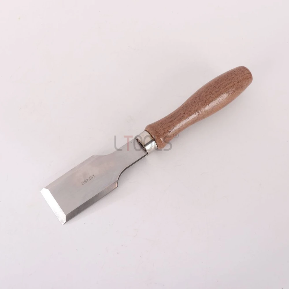 

Woodworking Chisel Durable Black Walnut Shovel Gourd Handle Manual Carving Knife Multi Specification High Speed Steel Blade Sets