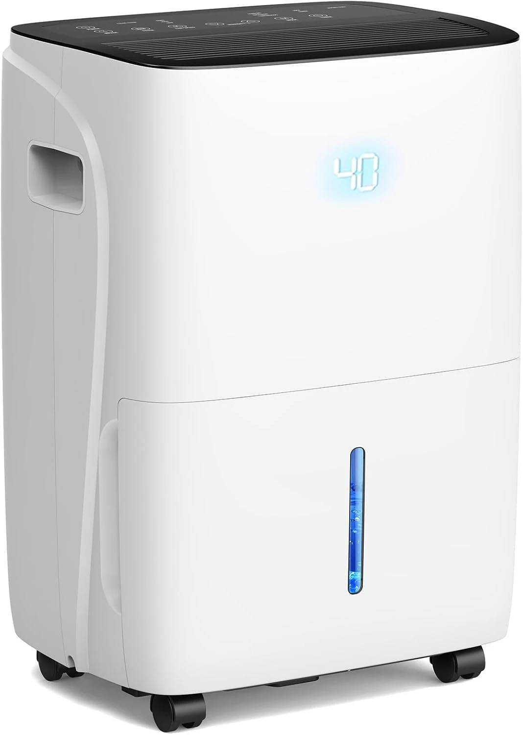 

120 Pint Dehumidifier ,Covers up to 5,000 Sq. Ft Rooms, High-Efficiency Compressor Dehumidifier with Drain Hose and 1.05 Gallons Water Tank, Auto Shut-Off, 24HR Timer