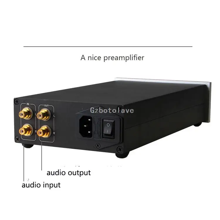 1:1  Classics Lehmann circuit hifi headphone amplifier OPA2134 earphoneamp for HD650 K701 TT650