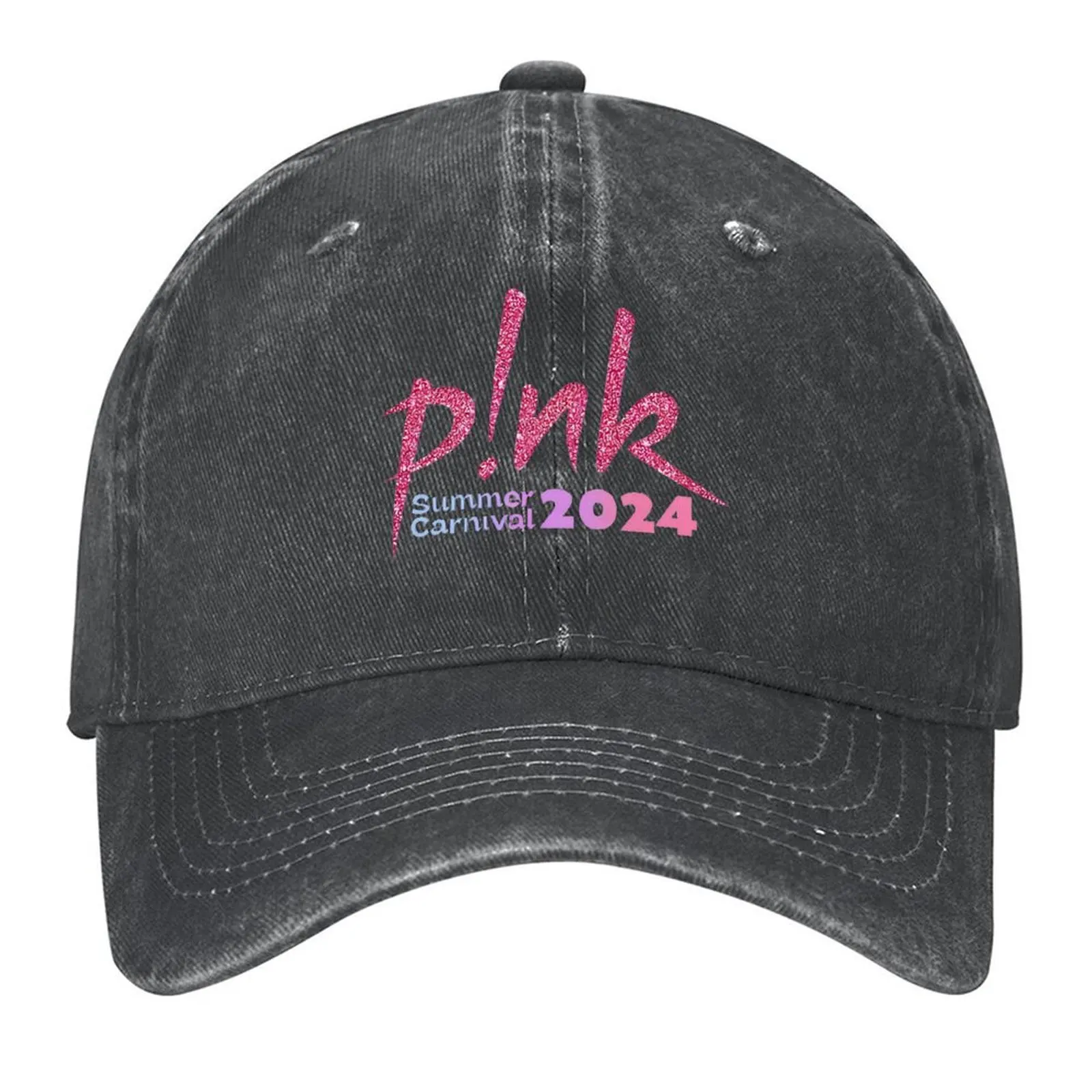 

P!nk Pink Singer Summer Carnival 2024 Tour Shirt Baseball Cap dad hat Unique hats black Kids Hat For Girls Men's