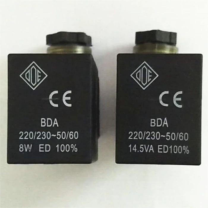 Solenoid valve winding solenoid valve coil BDA BDA 220/230~ 50/60 14.5VA BDA 220/230~ 50/60 8W AC220V